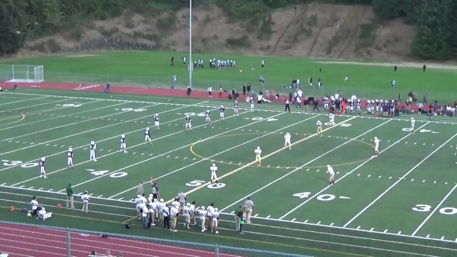 Freshman year football Carson Bruener highlights Hudl