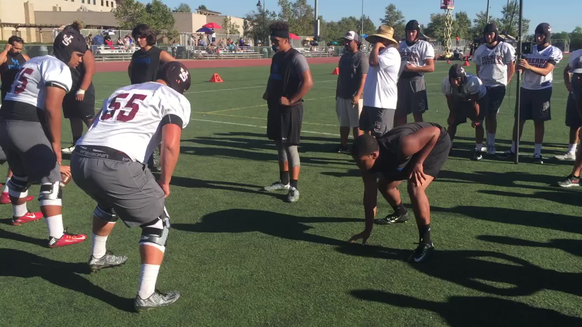 La Mirada HS Football Video "Kevin Smith's highlights Summer Camp