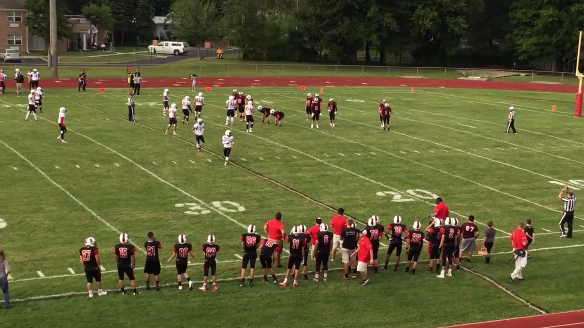 New London HS Football Video "New London football highlights Lutheran