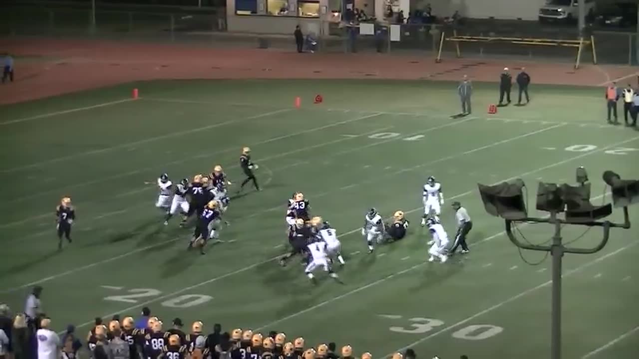 vs. La Mirada High School Boys Varsity Football Keisean Nixon