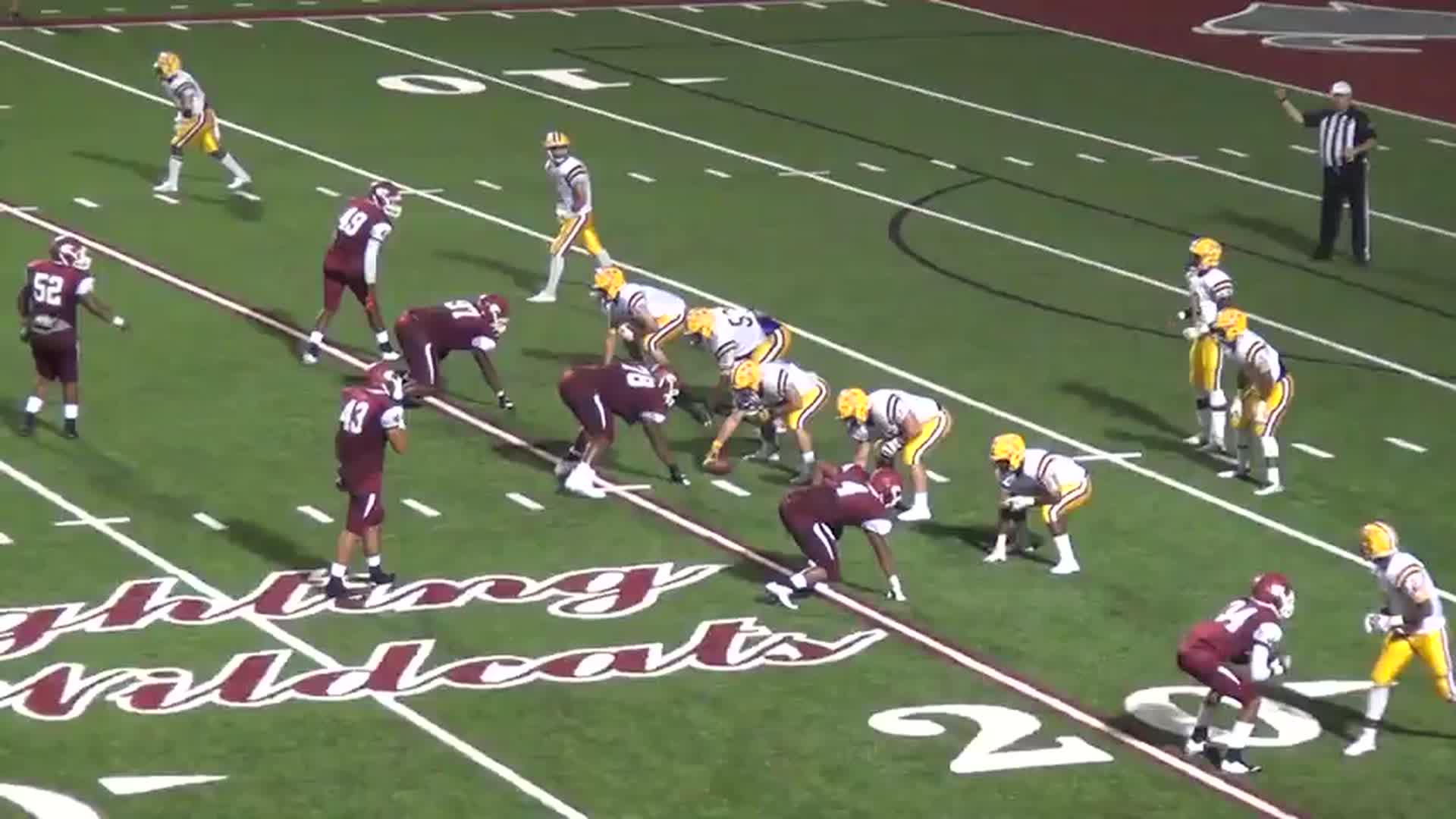Catch by Al'dontre Davis Lutcher High School highlights Hudl