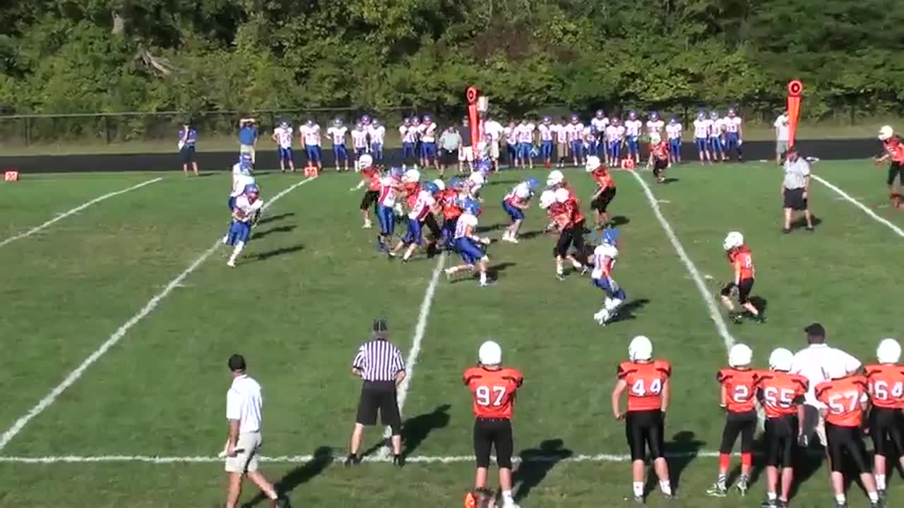 vs. Delaware Dempsey Middle School - Timmy Fitzgerald highlights - Hudl